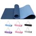 Narwhal Yogamat, TPE, antislip, 6 mm dik, gymnastiekmat, sportmat met draagriem, lichte fitnessmat voor yoga, pilates, workout, thuis en buiten, 183 x 61 x 0,6 cm