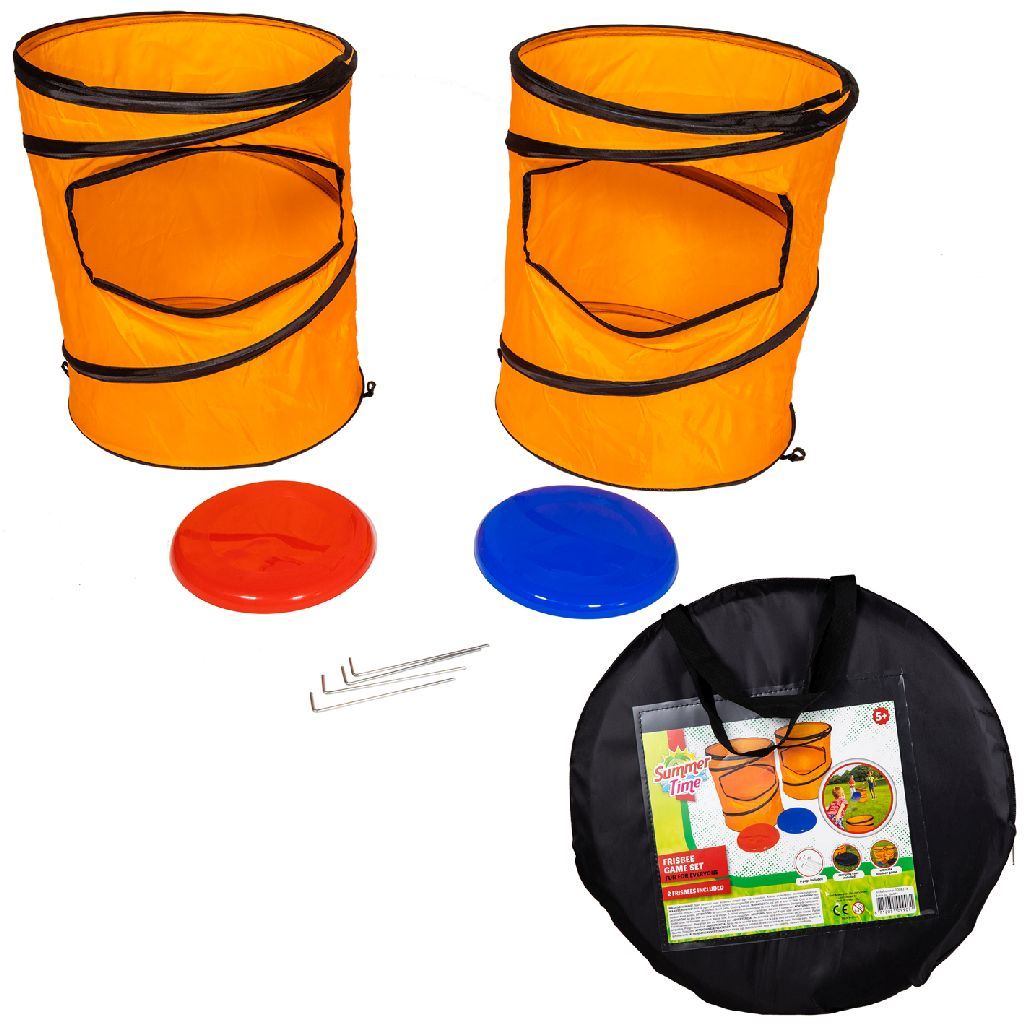 Summertime Frisbee Game Set - Multicolor - Plastic - 5+ Years