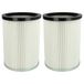vhbw 2 x cartouche filtrante adapté pour Kärcher NT 70/2 Tc, NT 70/2 Tc *EU, NT 70/3, NT 70/3 *EU, NT 70/3 Me Tc, NT 70/3 Me Tc *EU, NT 70/3 Tc