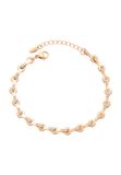 Gaya Rose Gold Bangle Bracelet 17cm