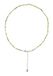 IZIA Collier Vert Multicolore Acier 40 cm