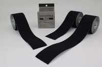 House of Healthbrands Skinestics Triple Pack Sport Tape - Zwart - 600 cm x 5 cm