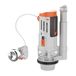 Ibergrif M20522 Toilet Dual Flush Valve met Drukknop Toilet Flush Systeem Vervanging Verstelbare