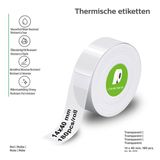 Olympia OL 6313 Thermische Labels - Etiketten - 180 stuks - Transparant