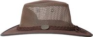 Hatland Barmah Foldaway Cooler Hoed Unisex Leer M Bruin