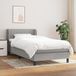 Maison Exclusive - Boxspringbed met matras, lichtgrijs, 80 x 200 cm, textiel