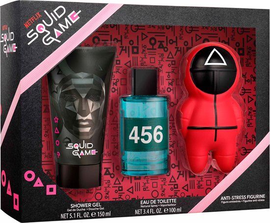 Squid Game Eau De Toilette Spray 100ml Set 3 Pieces