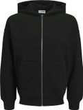JACK & JONES JJEURBAN EDGE SWEAT ZIP HOOD NOOS Heren Vesten Zwart XL