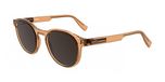 Lacoste L6055S N Zonnebril Heren Transparant Oranje Kunststof Rechthoekig