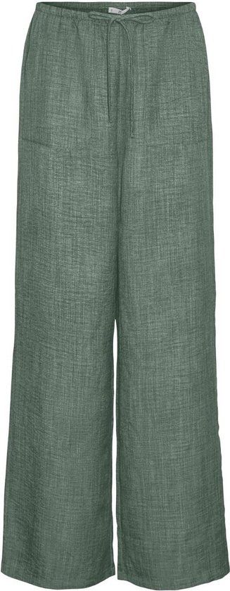 Vero Moda VMMELANEY HW Loose Pant WVN GA NOOS - Groen - Maat S