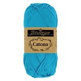 Scheepjes - Scheepjes Catona 146 Levendig Blue Garen - 1x10g