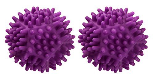 FACKELMANN Drogerballen FLUFFY, drogerballen voor wasdrogers, ballen voor meer pluizige was (kleur: Berry), aantal: 2 stuks