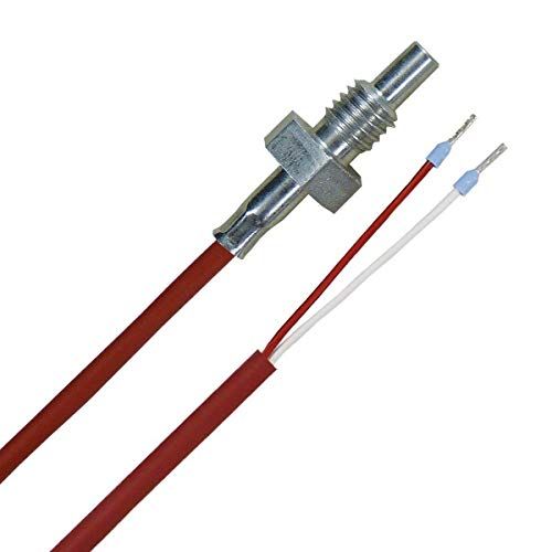 iOVEO M8 inschroefsensor/temperatuursensor PT100, M8 schroefdraad 2 meter silicone kabel