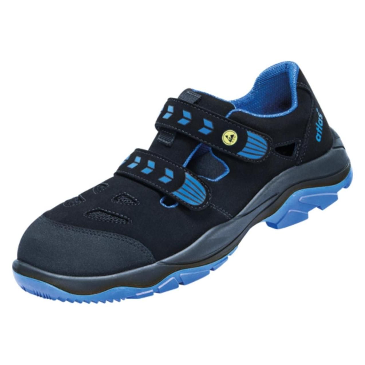 Atlas Werkschoenen Veiligheidssandaal SL 465 XP 2.0 blauw ESD, S1P, breedte 14, maat 47