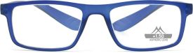 Montana MNR3B Leesbril nekhanger Blauw +2.00 - Rechthoekig - Lange poten