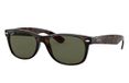 Ray-Ban NEW WAYFARER CLASSIC zonnebril Vierkant Schildpad Gepolariseerde lens Groen