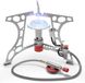 Merkloos Compact Camping Brander 3,2 kW met Piëzo-ontsteking - Ideaal voor Kamperen en Outdoor Activiteiten