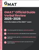 GMAT Wiley-VCH GmbH GMAT Official Guide Verbal Review 2025-2026 Paperback