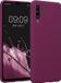 kwmobile telefoonhoesje geschikt voor Samsung Galaxy A70 - Hoesje voor smartphone - Back cover in bordeaux-violet