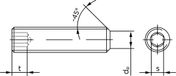 TOOLCRAFT TO-5413248 schroefdraad pin M20 20 mm 25 stuks zilver