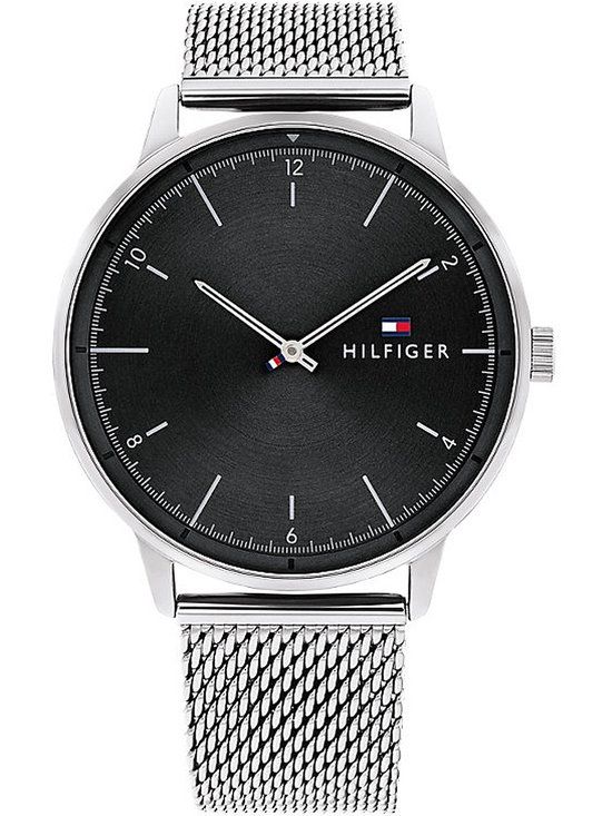 Tommy Hilfiger Analoog kwartshorloge voor heren, met roestvrij stalen armband 1791842
