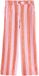 Next Dames Broek met wijde pijpen van linnenmix met slimme voorkant - Petite - Roze