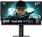 KTC H27E8 27" Gaming Monitor - QHD 2560x1440 - Fast IPS - 240Hz (275Hz OC) - HDR400 - Zwart