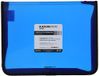 Grafoplas 4800630 Schrijfmap met ritssluiting, blauw, A4 +
