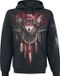 Spiral Cry Of The Wolf Heren Trui met capuchon - Zwart - S