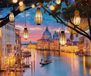 Paint by Number Kit pour Adultes et Enfants - Paysage urbain