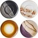 HKliving Assiettes - Lot de 4 - Big Sur