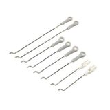 E-flite EFL01268 Pushrod Set with Clevises: P-51D 1.5m Mustang