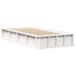 vidaXL - Bedframe - Wit - 90 x 200 cm - Massief grenenhout