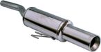 100% InoXcar 100% RVS Sportuitlaat passend voor Fiat Punto (176) 60 1.2 102mm