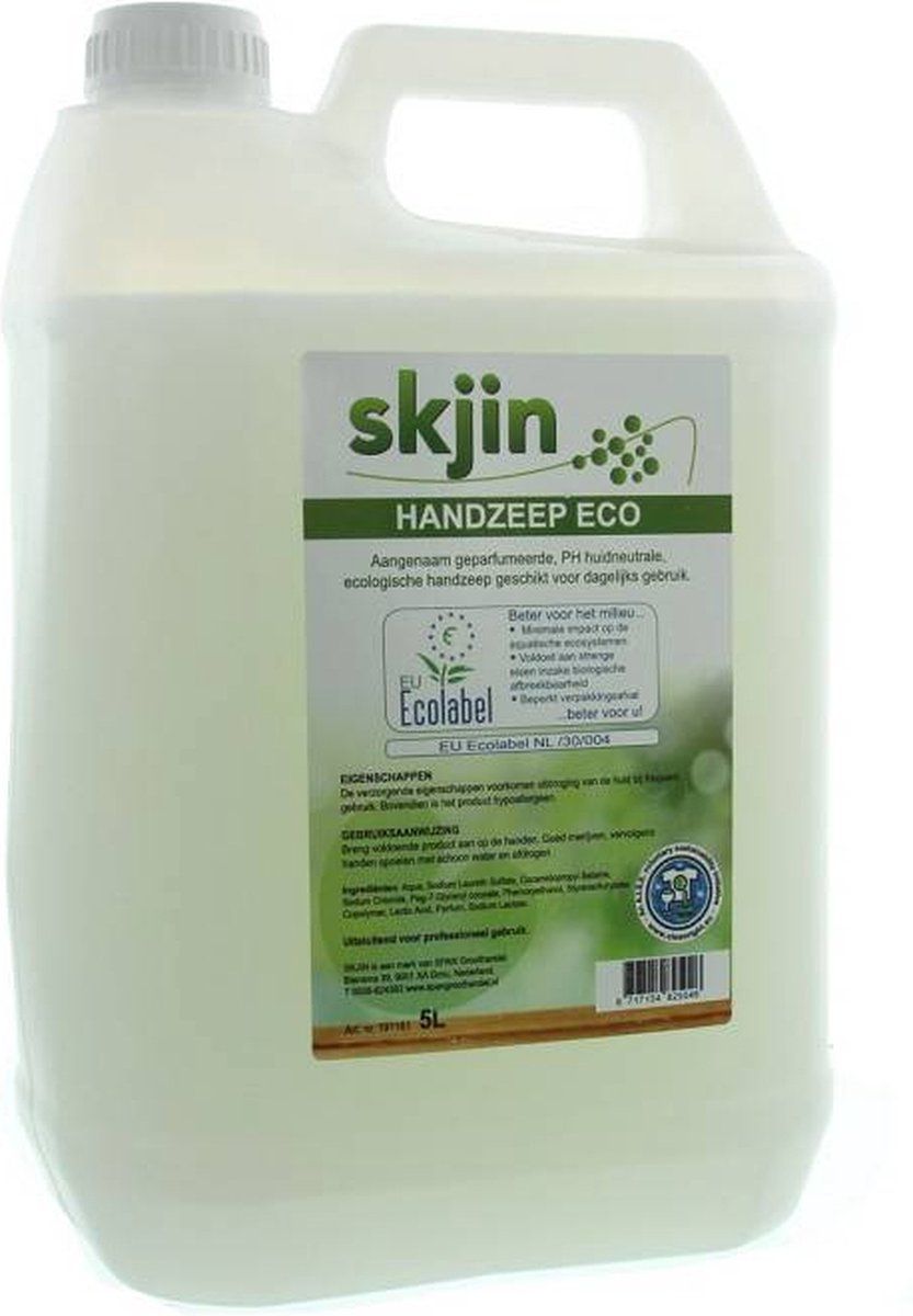 Skjin Handzeep voordeelverpakking 5L - 8717154825046
