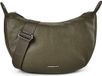 Mandarina Duck Mellow Leather Hobo Bag Winter Olive