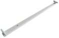 BES LED TL Armatuur T8 - 150cm Dubbel - IP20 - Blanc Mat - Acier