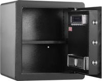Sans marque Coffre-fort - Serrure à code et à clé - Sécurité - 1,8 pied cube - Bureau à domicile