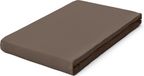 Schlafgut Pure Bio Katoen Jersey Hoeslaken XL - 180x200 - 200x220 790 Sand Deep
