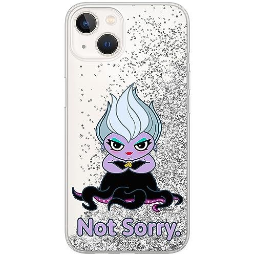 ERT GROUP mobiele telefoonhoesje voor Apple iPhone 13 MINI - Disney Ursula 004 - Glitter Effect