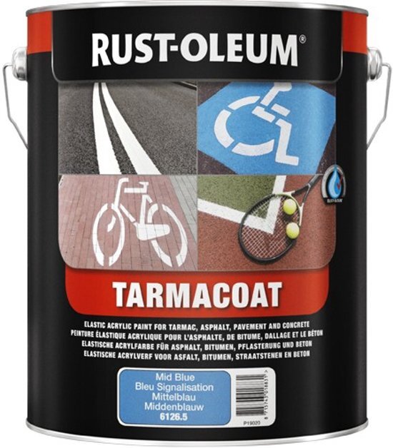 Rust-oleum Tarmacoat 5 liter - Ral 6010 Middengroen