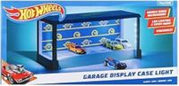 Hot Wheels Garage & Display Light - Officieel gelicenseerde Mattel-merchandise, lichtgevende koffer voor 7 auto's, aanpasbare achtergrond, cadeau voor verzamelaars | Paladone