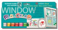 PlayColor gouache raamverf sticks 12 kleuren uitwasbaar kinderverf.