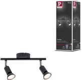 Paulmann Carolina Spot - GU10 - Antraciet/Chroom - IP44 - 26.4cm