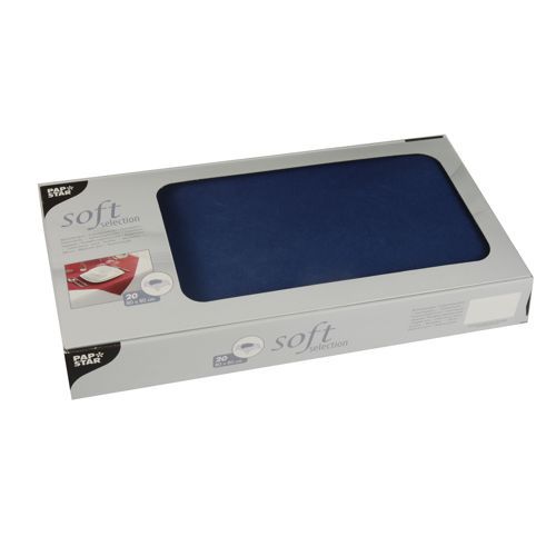 Papstar 82330 Wegwerptafelkleed - Blauw - Vierkant - 80cm