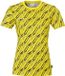 Uhlsport dames sportshirt Progressive 28, kort mouw, katoen, limonengelb