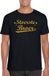 Bellatio Decorations Shoppartners Bv Stoerste broer cadeau t-shirt met gouden glitters op zwart heren - kado shirt voor broers S