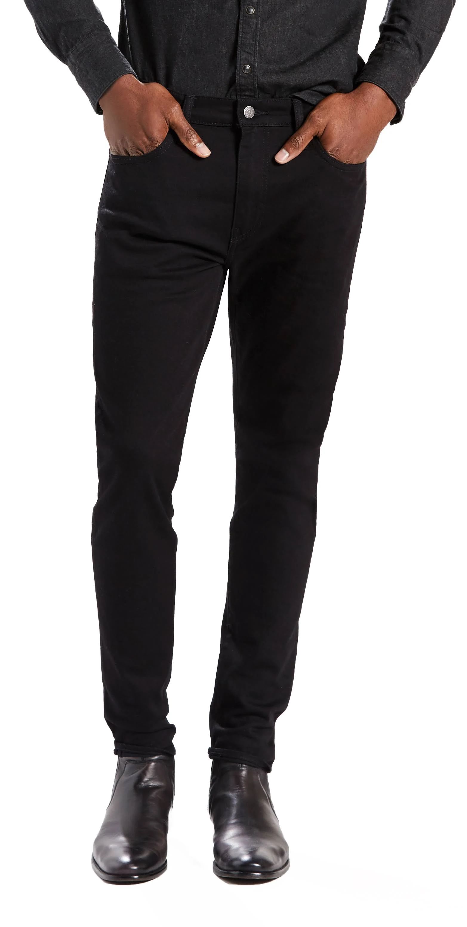 Levi's 512 Slim Tapered Fit Jeans - Black