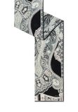 Roeckl Doek ' PORTA PAISLEY ' zwart