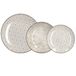 Tognana Porcellane Tognana Madison Collection 18-delig servies voor 6 personen, porselein, bruin